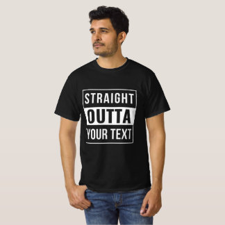 Camiseta DIRECTAMENTE DE - añade tu texto aquí/crea el tuyo