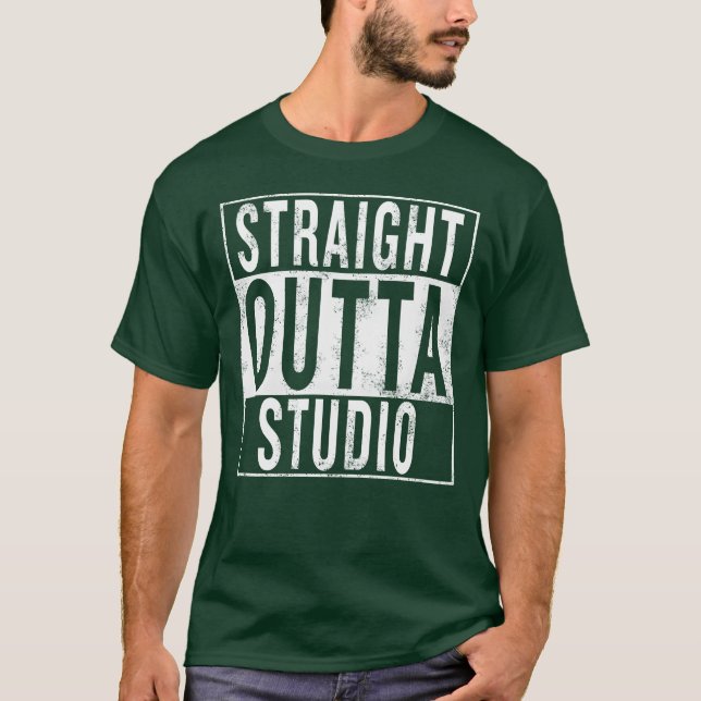 Camiseta DIRECTAMENTE DEL ESTUDIO vintage (Anverso)