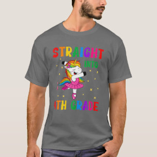 Camiseta Directamente En 4º Grado Funny De Unicorn.PNG
