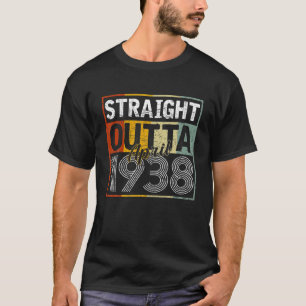 Camiseta Directamente En Abril De 1938 Hombres Mujeres Vint