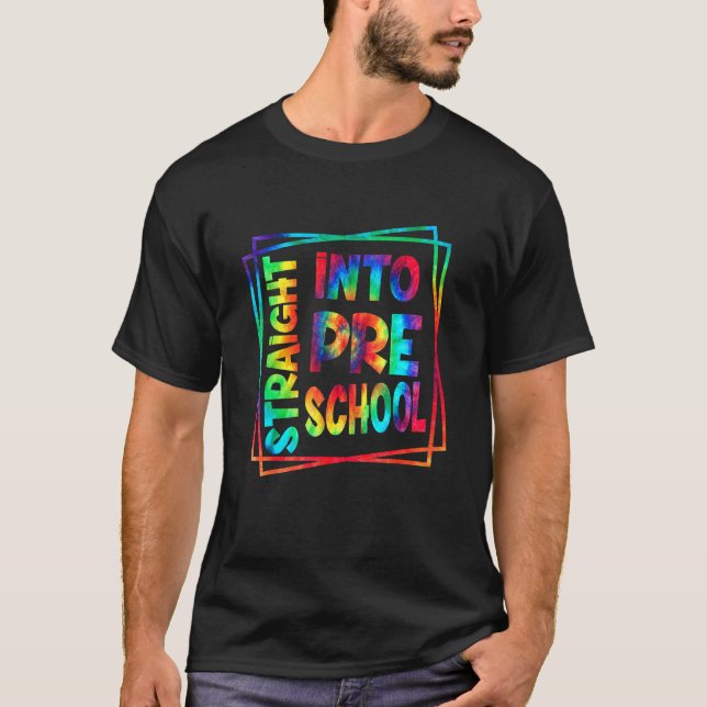 Camiseta Directamente En El Maestra De Preescolar El Tye De (Anverso)