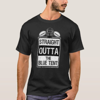 Camiseta Directamente En La Carpa Azul Para El Fútbol Ameri