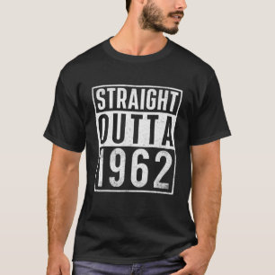 Camiseta Directamente Fuera De 1962 Año De Nacimiento