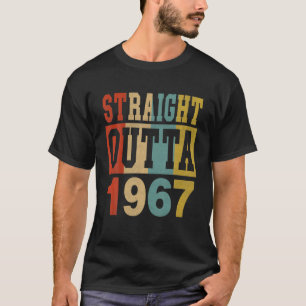 Camiseta Directamente Fuera De 1967 54º Cumpleaños Niño De