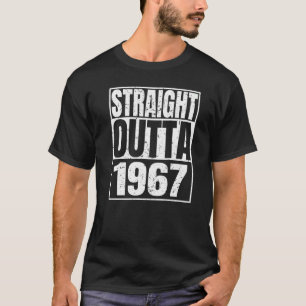 Camiseta Directamente Fuera de 1967 55º cumpleaños Retro 55
