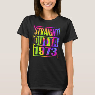 Camiseta Directamente Fuera De 1973 49º Regalos De Cumpleañ