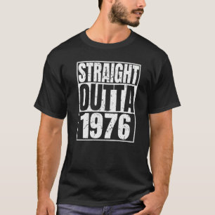Camiseta Directamente Fuera de 1976 46º cumpleaños Retro 46