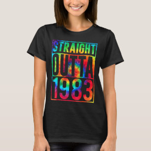 Camiseta Directamente Fuera de 1983 Sucio Treinta y cuarent