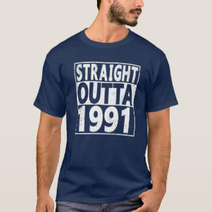 Camiseta Directamente Fuera De 1991 30 Años 30 Años