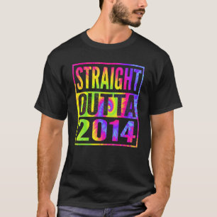 Camiseta Directamente Fuera De 2014 Octavo Cumpleaños Para
