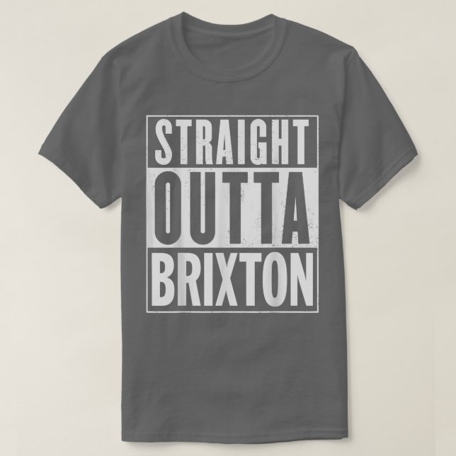Camiseta Directamente Fuera de Briton _ Gracioso (Diseño del anverso)