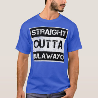 Camiseta Directamente fuera de Bulawayo Zimbabue Problemas 
