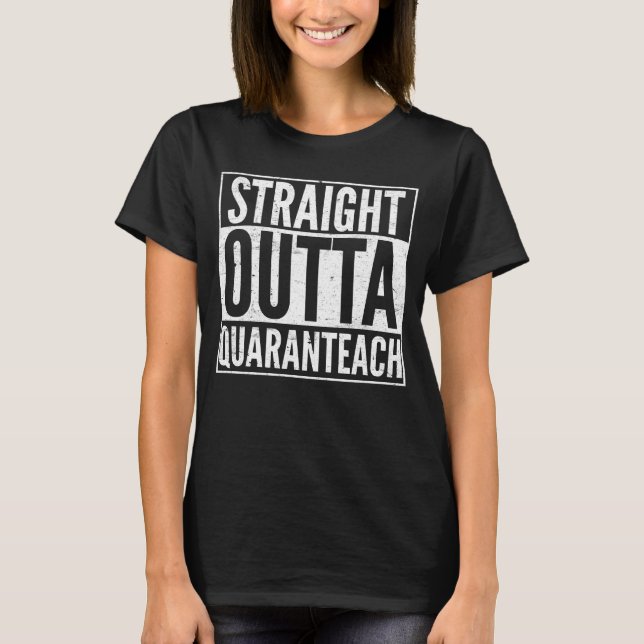 Camiseta Directamente fuera de cada cuarentena (Anverso)