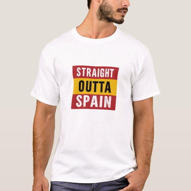 Camiseta Directamente fuera de España (Anverso)
