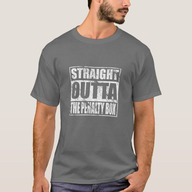 Camiseta Directamente Fuera De La Caja De Penalización Para (Anverso)