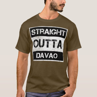 Camiseta Directamente fuera de la ciudad de Davao