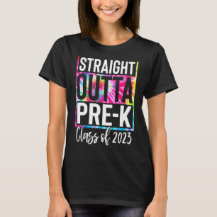 Camiseta Directamente Fuera De La Graduación Preescolar El 