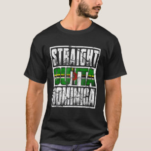 Camiseta Directamente Fuera De La Mancomunidad De Bandera D