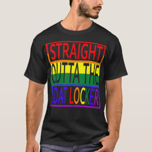 Camiseta Directamente fuera de la tienda de la cabra (jefe