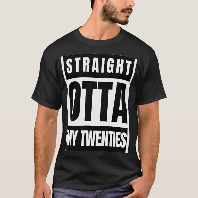 Camiseta Directamente fuera de mi sarcástica declaración de (Anverso)