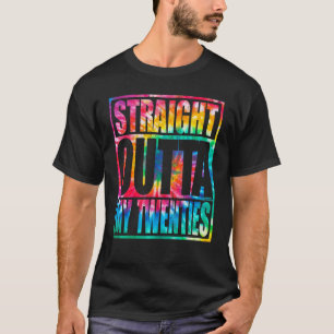 Camiseta Directamente fuera de mis 20 años, tintes 30 cumpl