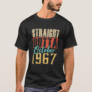 Camiseta Directamente Fuera De OCTUBRE De 1967 53º Fantásti