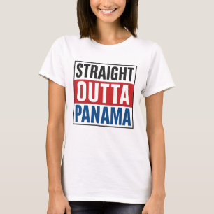 Camiseta Directamente fuera de Panamá - Orgullo estilo band