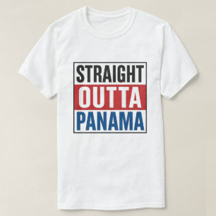 Camiseta Directamente fuera de Panamá - Orgullo estilo band