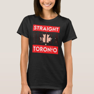 Camiseta Directamente fuera de Toronto Ontario Canadá