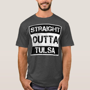 Camiseta Directamente Fuera de Tulsa Oklahoma Vintage Dolor