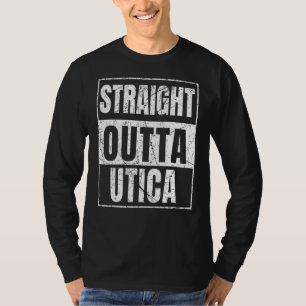 Camiseta Directamente Fuera de Utica Estado de Nueva York