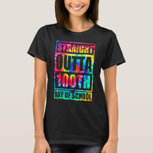 Camiseta Directamente Fuera del 100° Día del Colegio Mueren