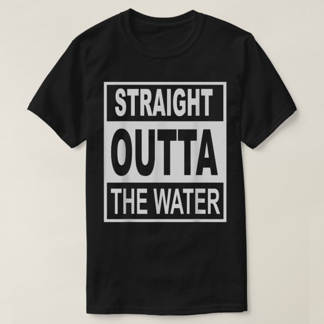 Camiseta Directamente Fuera Del Agua El Bautismo Cristiano  (Diseño del anverso)