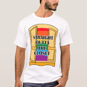 Camiseta Directamente Fuera Del Armario