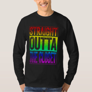 Camiseta Directamente Fuera Del Closet T Shirt Lgbt Pride S