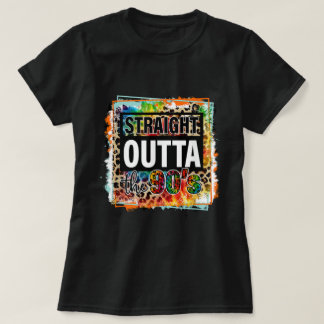 Camiseta Directamente fuera del leopardo de los años 90