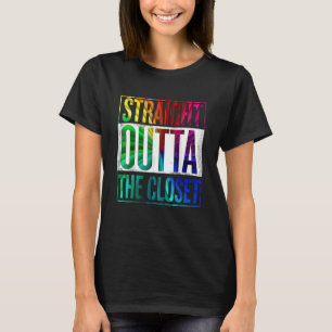 Camiseta Directamente Fuera Del Orgullo Gay Closet Lgbt