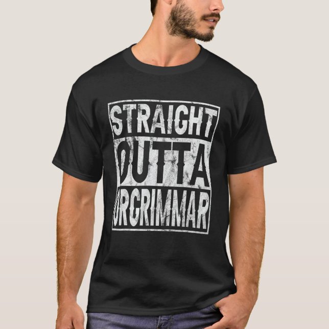 Camiseta Directamente Fuera Orgrimmar Horde Gamer Tee (Anverso)