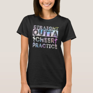 Camiseta Directamente Outta CheerLeidor De La Práctica De L