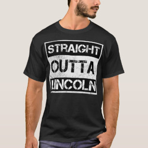 Camiseta Directamente Outta Lincoln Nebraska Vintage