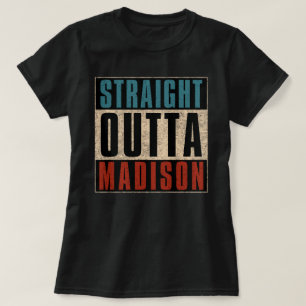 Camiseta Directamente Outta Madison Wisconsin WI