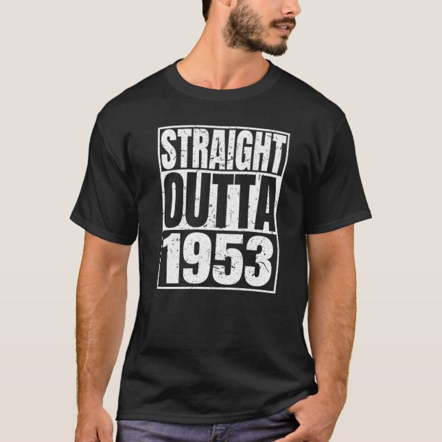 Camiseta Directamente Salidas 1953 69º cumpleaños Retro 69  (Anverso)