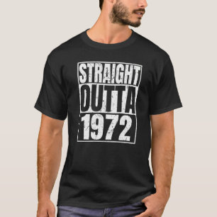 Camiseta Directamente Salidas 1972 50º cumpleaños Retro 50 