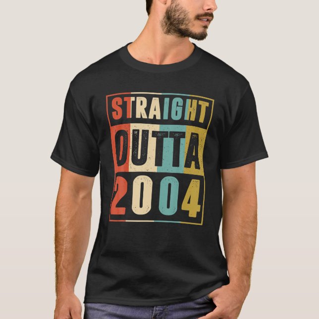 Camiseta Directamente Salidas 2004 19 años de edad 19º cump (Anverso)