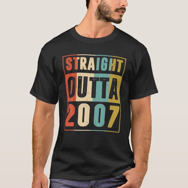 Camiseta Directamente Salidas 2007 16 años de edad 16º cump (Anverso)