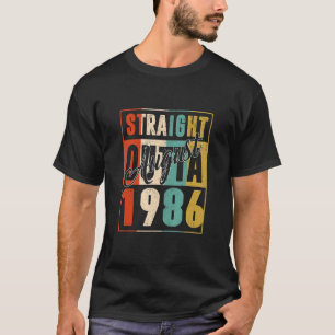 Camiseta Directamente Salidas Agosto 1986 Retro 36 Años