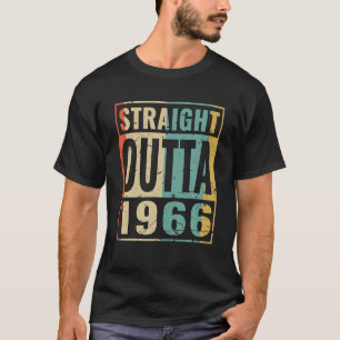 Camiseta Directamente Saliendo 1966 Divertido regalo de cum