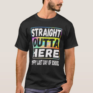 Camiseta Directamente Saliendo Aquí Feliz Día De Colores Es
