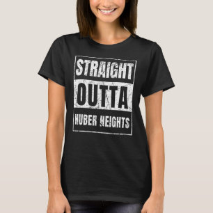 Camiseta Directamente Saliendo de Huber Heights Ohio