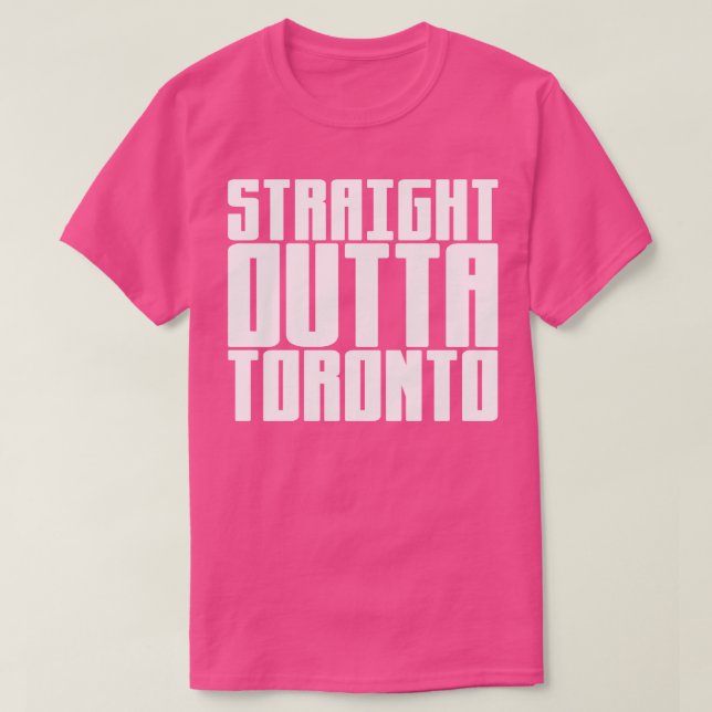 Camiseta Directamente Saliendo De Toronto (Diseño del anverso)